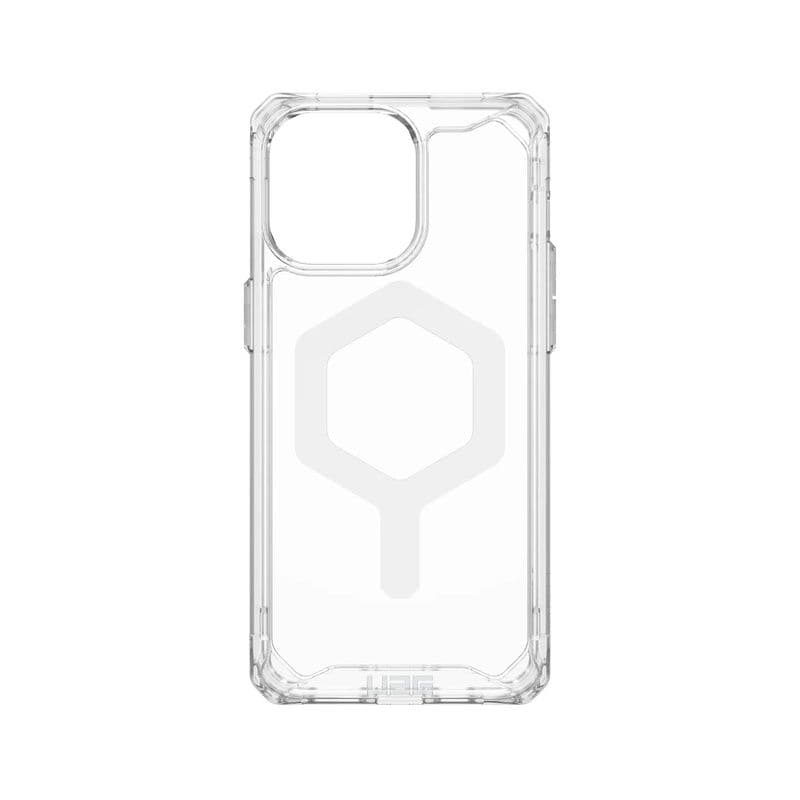 Uag Plyo Magsafe For Iphone 15 Pro Max - Ice/White, Anti Yellowing Protection, Tested For Medical E