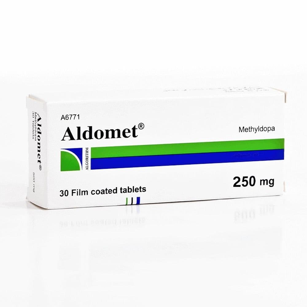 Aldomet 250 Mg 30 Tablets