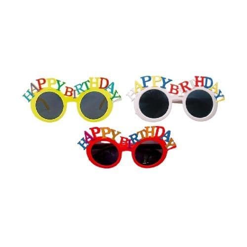 Birthday Pvc Sun Glass Per Piece