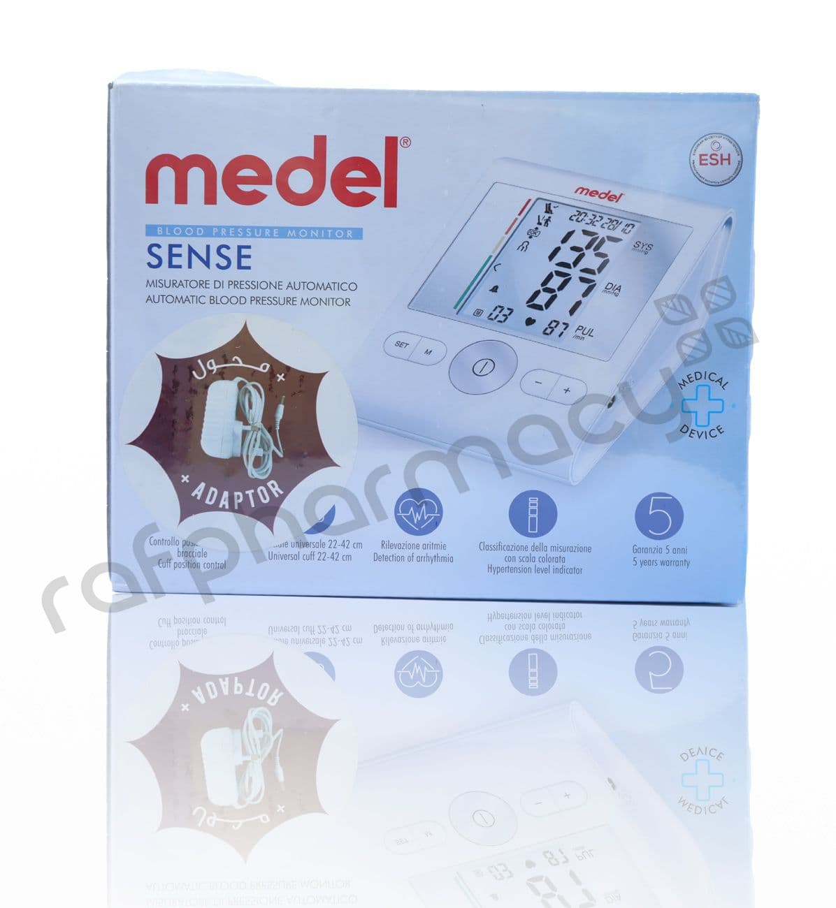 Medel Sense Blood Pressure Monitor With Adaptor#095251