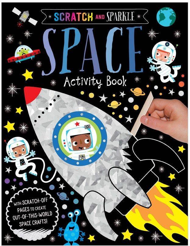 Scratch And Sparkle Space Activity Book