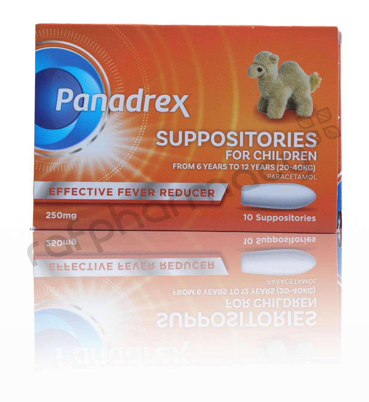 Panadrex 250Mg Supp 10'S