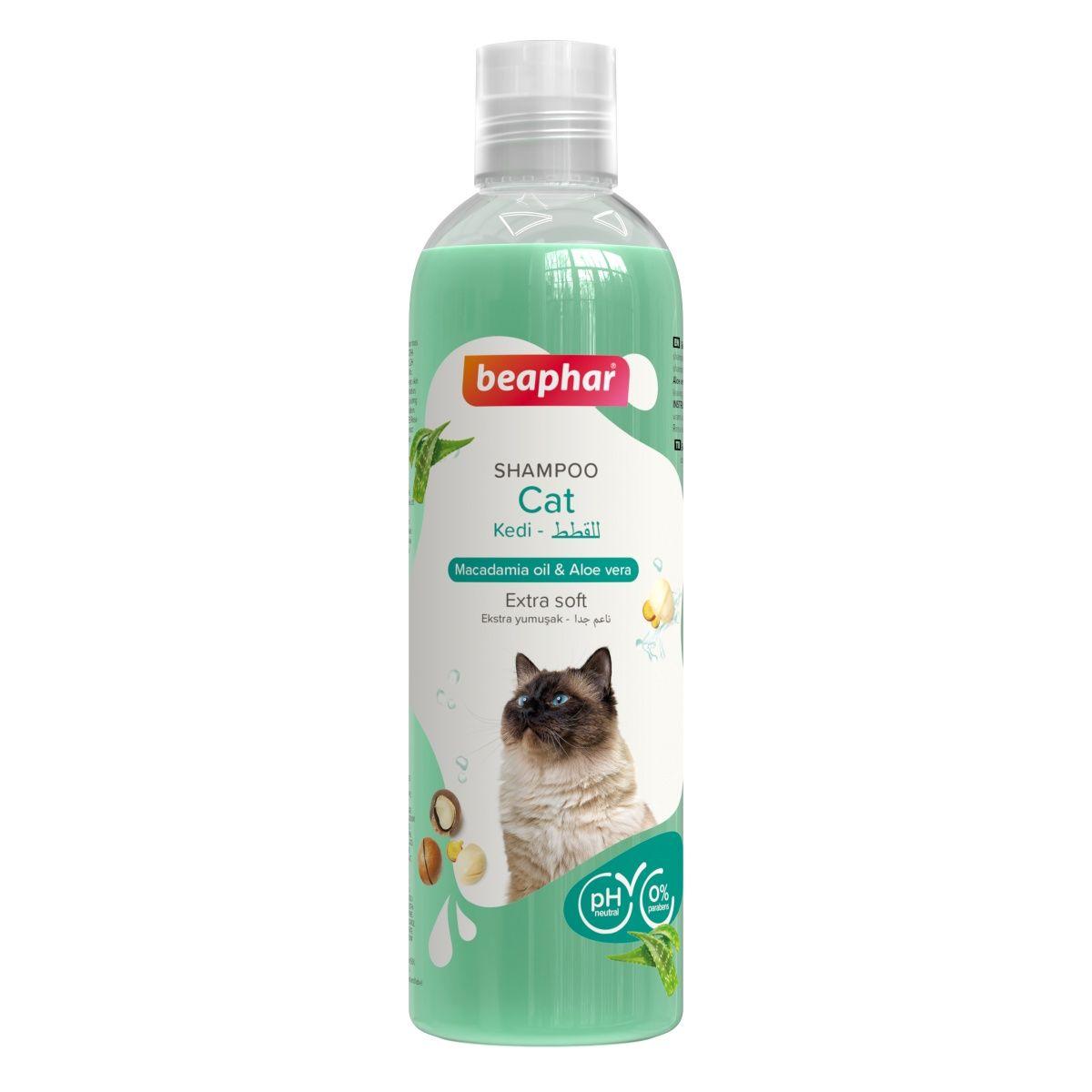 Beaphar Shampoo Macadamia Oil and Aloe vera for Cats-250 ml