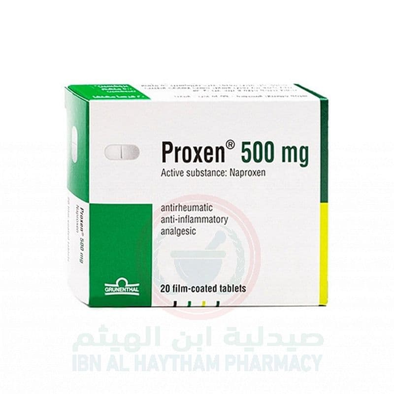 Proxen 500Mg Tablets 20'S