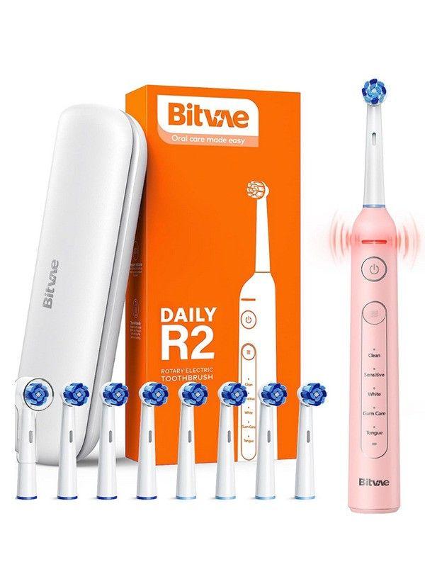 Bitvae R 2 Rotary Electric Tooth Brush (Pink)