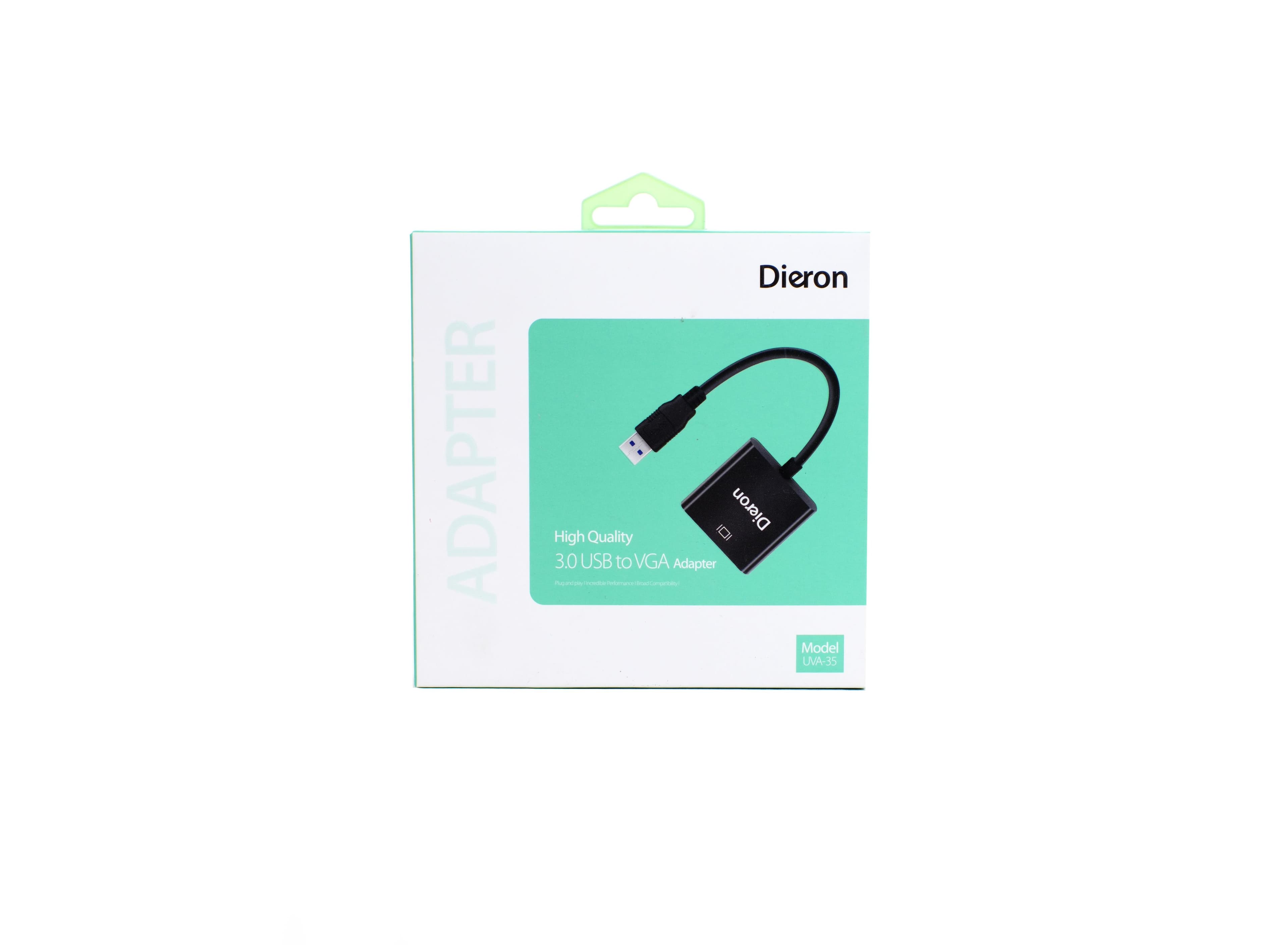Dieron High Quality 3.0 Usb To Vga Adapter