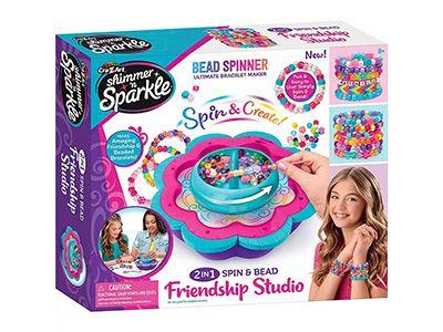 Shimmer N Sparkle 2-in-1 Spin & Bead Friendship Studio