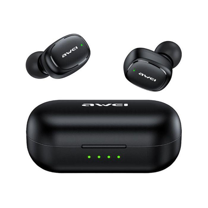 Awei T13 Pro Inear Wireless Ear Phone Black