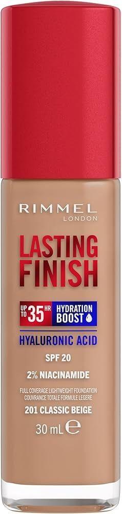 Rimmel London Lasting Finish 35 Hour Foundation 201 Classic Beige 30 Ml