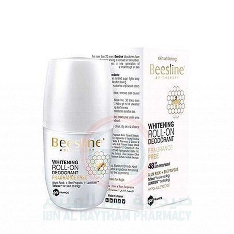 Beesline Whitening Roll-On Deo Fragrance-Free 50Ml