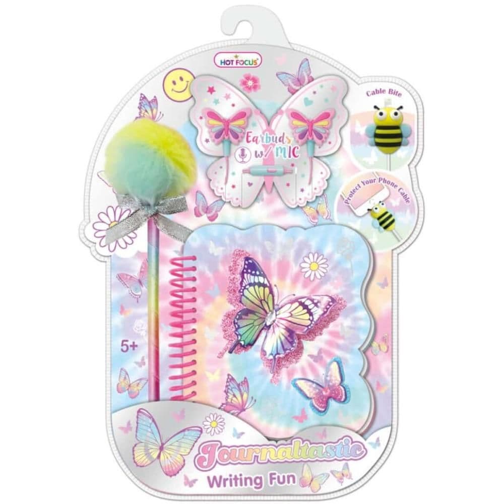 Hot Focus - Journaltastic Writing Fun Tie Dye Butterfly