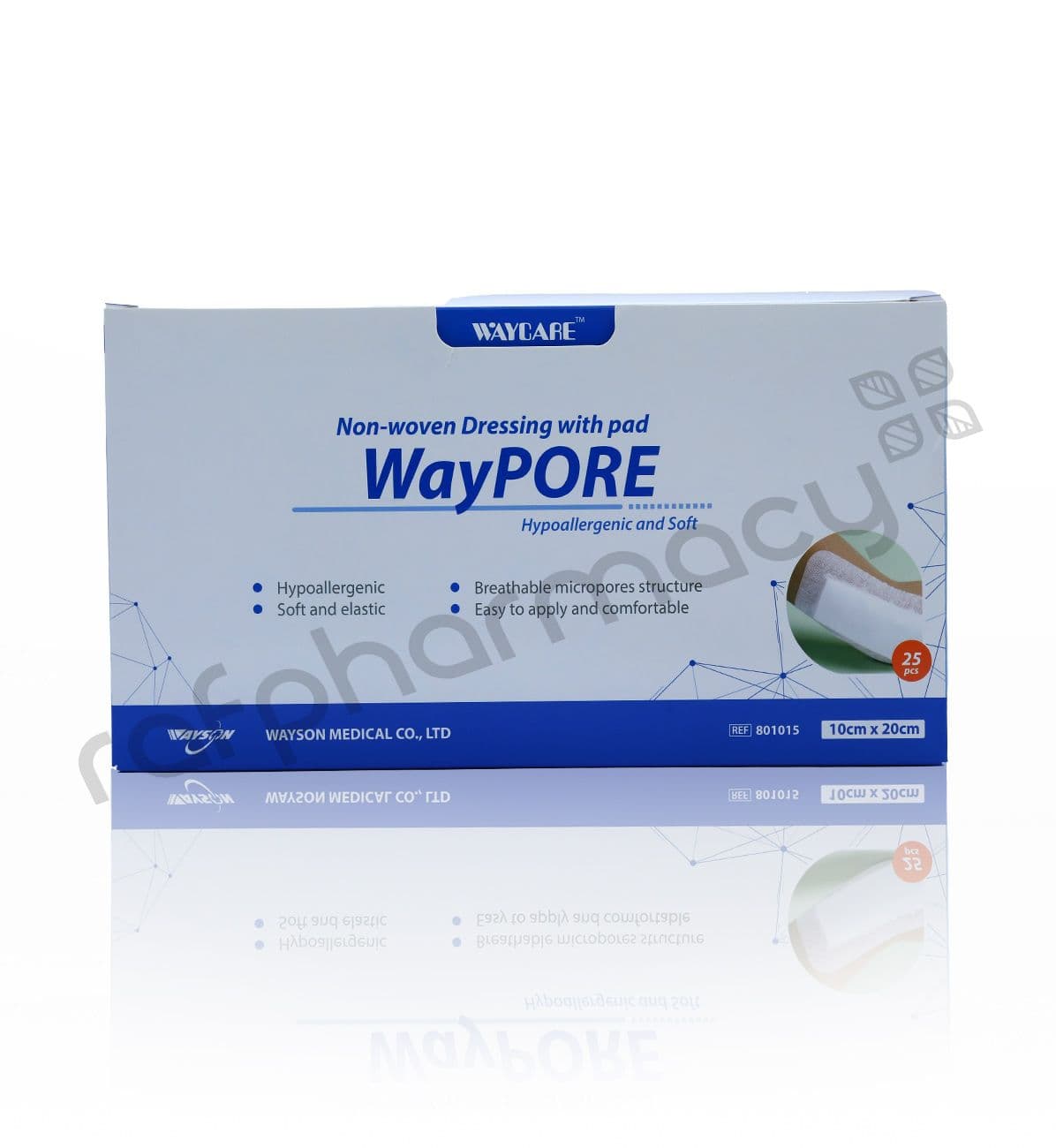 Waycare Wound Dressing Plaster (10 x 20 cm, 25's) (#801015)