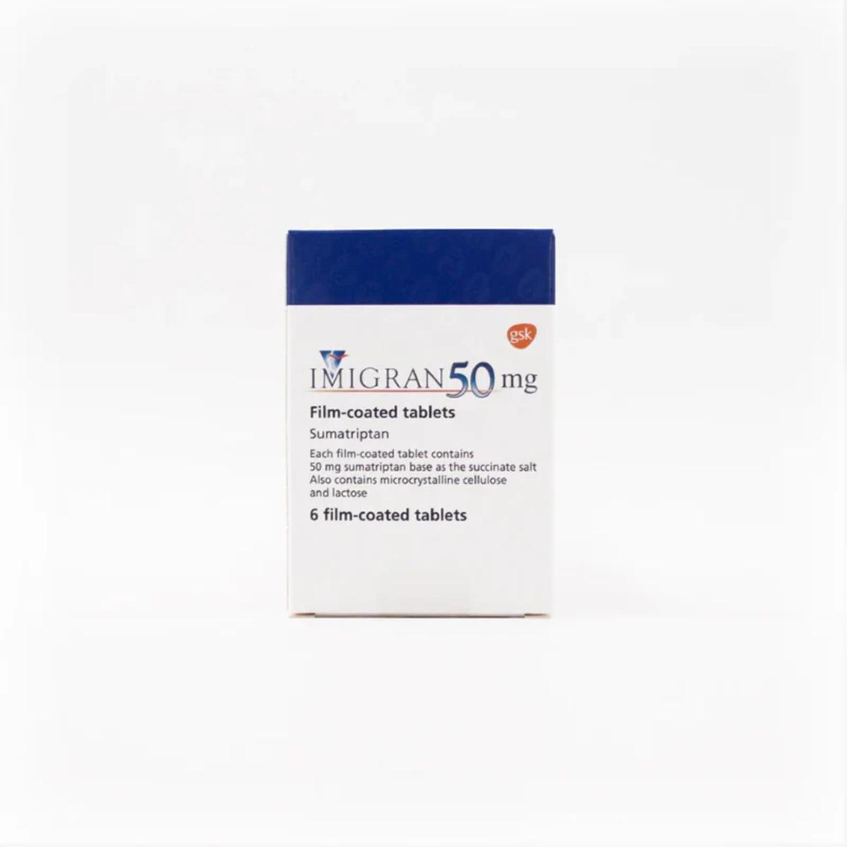 Imigran 50 Mg Tablet 6S