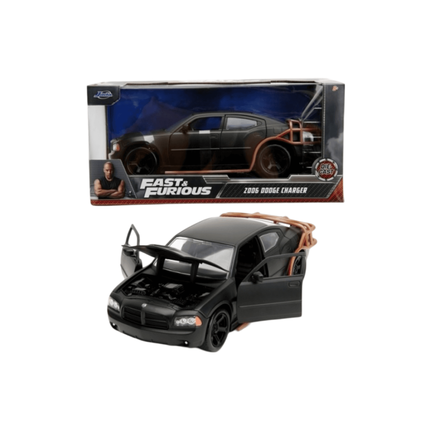 Jada Toys F&F Dodge Charger Heist Car  1:24