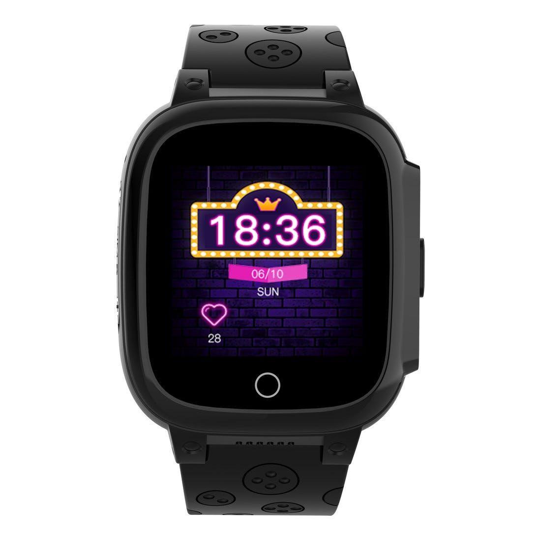 Pogo 4G Kids Smart Gps,Wifi Watch - Black