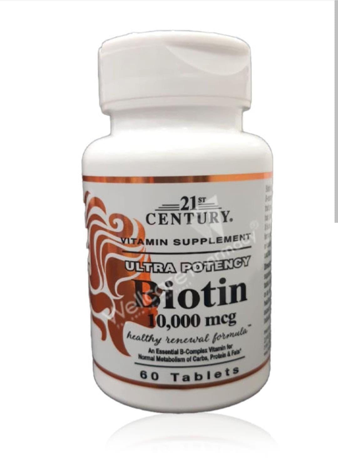 21 Ch Biotin  10000 Mcg Tab 60S