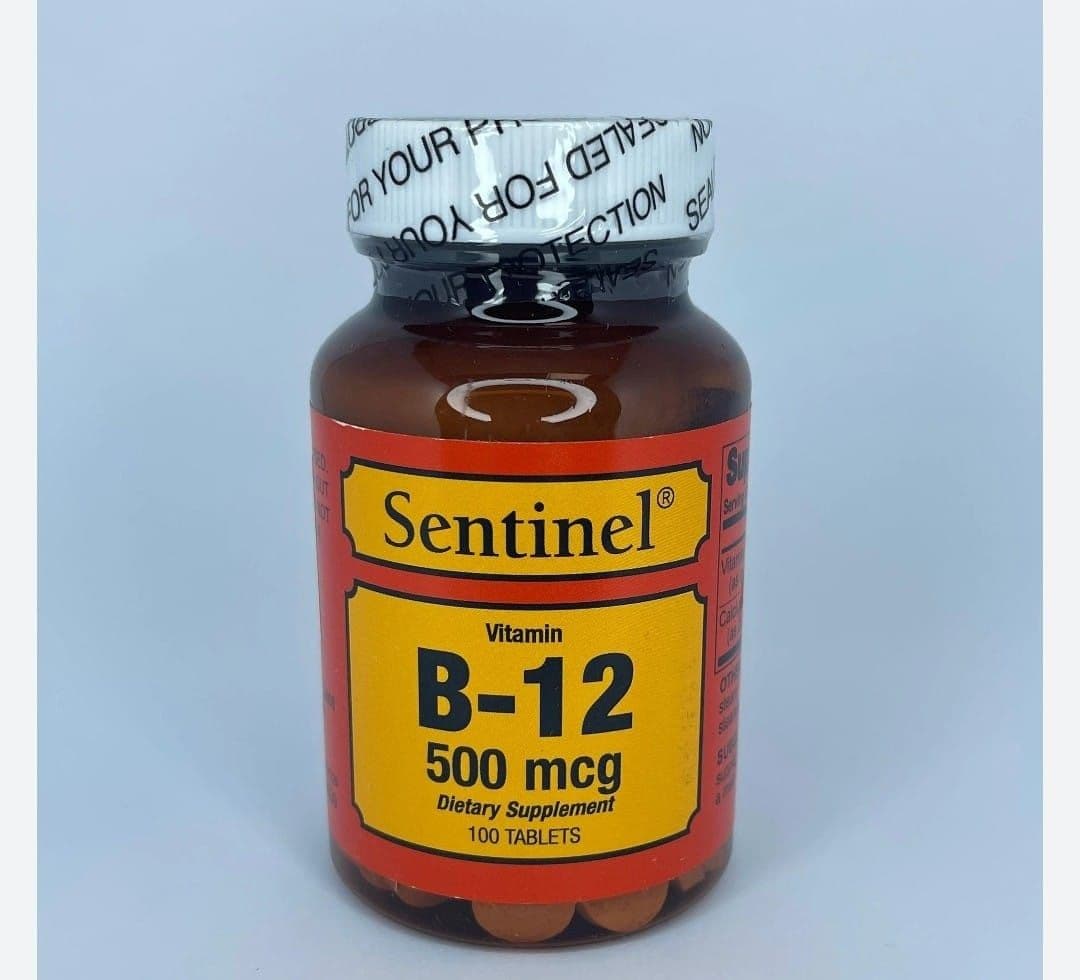 Sentinel Vitamin B 12 500 Mcg Tab 100 S