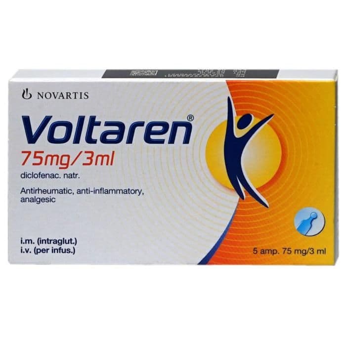 Voltaren 75Mg Ampoules 5 Pcs