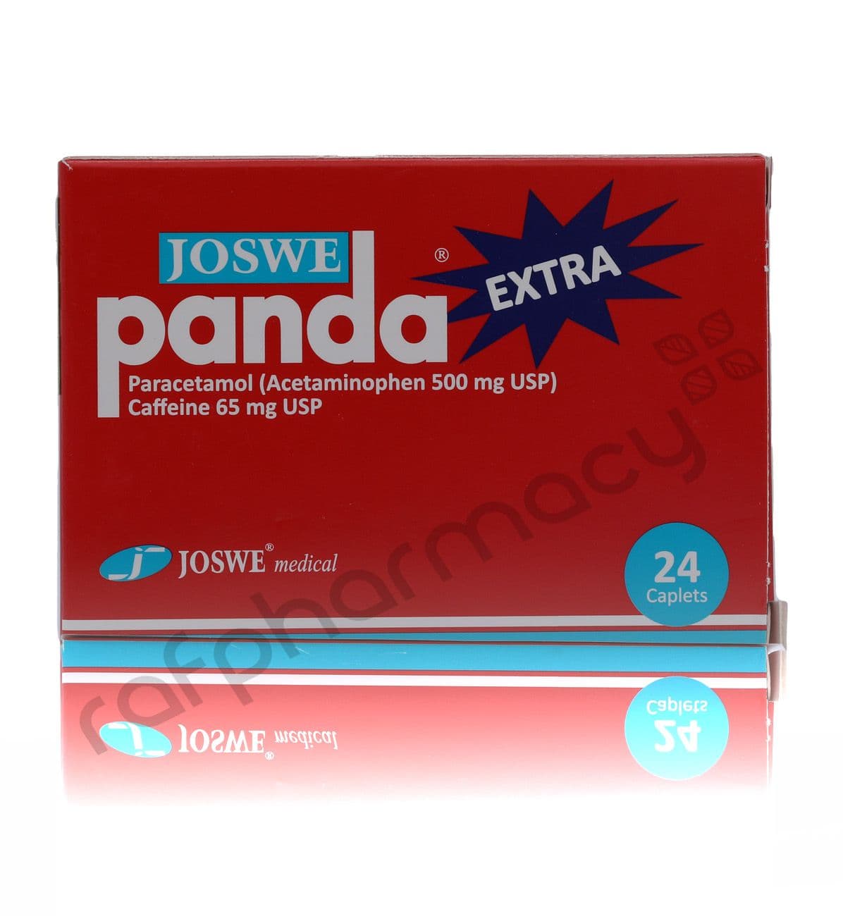 Panda Extra Caplets 1X24'S