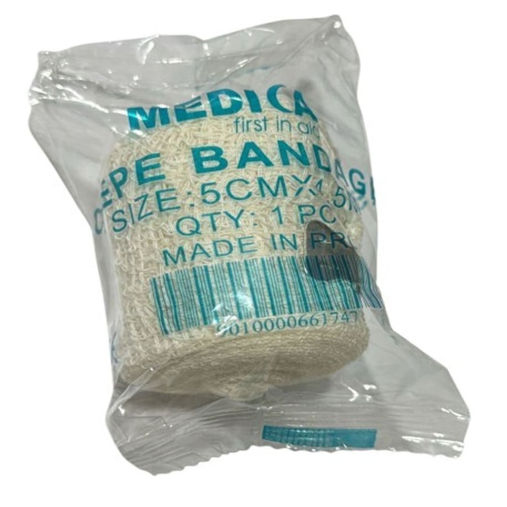 Medica Cotton Crepe Bandage 5cmX4.5m 1's