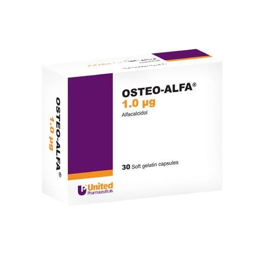 Osteo Alfa Hard Capsule 1 Mcg 30 PC