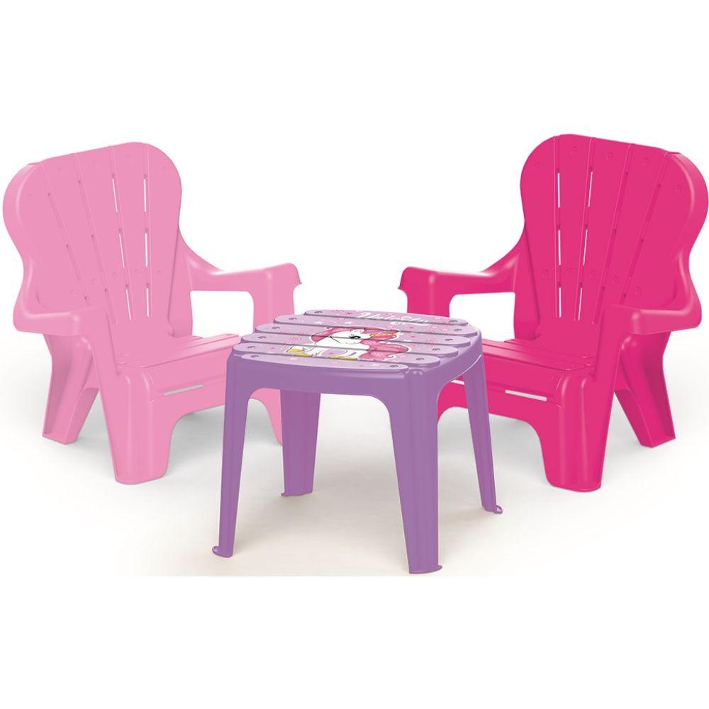 Dolu - Unicorn Table & Chairs (2503)