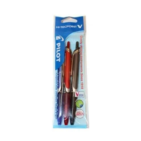 Pilot Hitecpnt V7 Pen 3Pcs