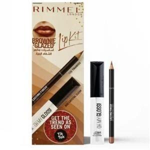 Rimmel London Lip Kit Brownie Glazed