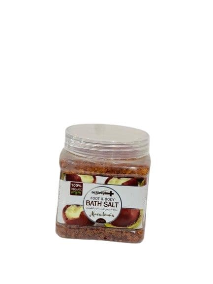 Activeplus Bath Salt 1.2Kg Macadamia