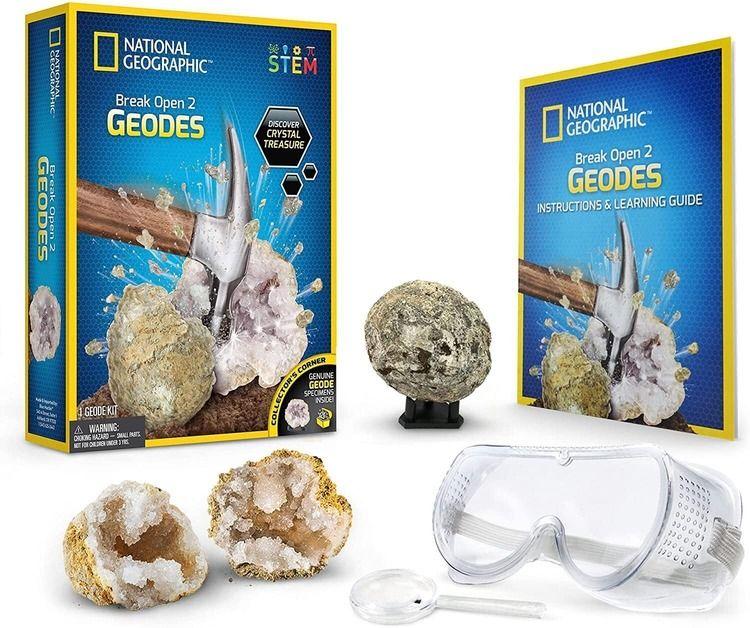 National Geographic Ng Break Open 2 Geodes