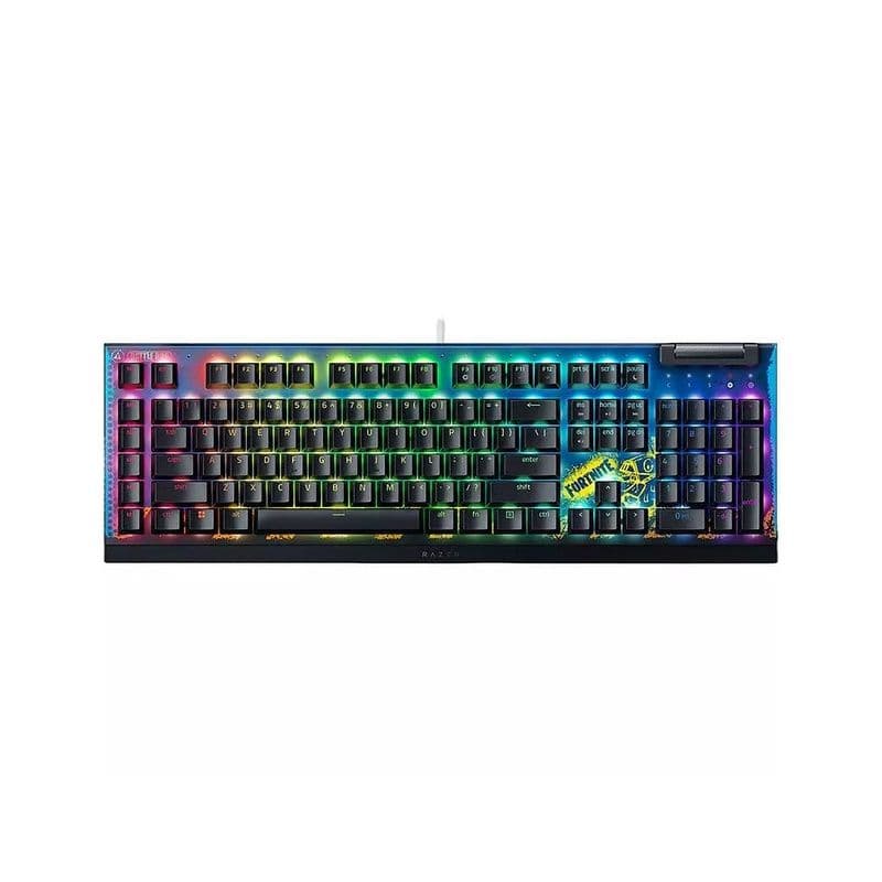 Razer Blackwidow V4 X (Yellow Switch) - Fortnite Ed.