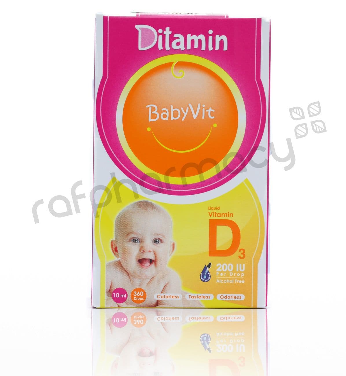 Ditamin Babyvit Vitamin D3 200 Iu Drops 10Ml