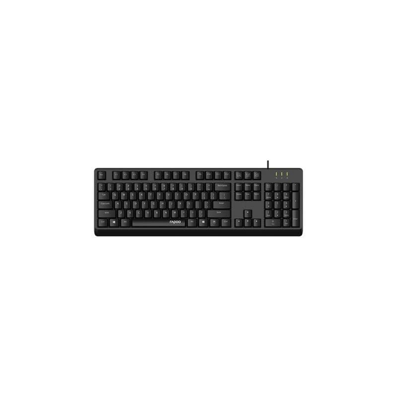 Rapoo Nk1900 Wired Keyboard Ar Black
