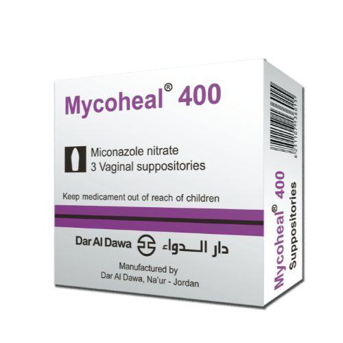 Mycoheal Vaginal Suppository 400 Mg