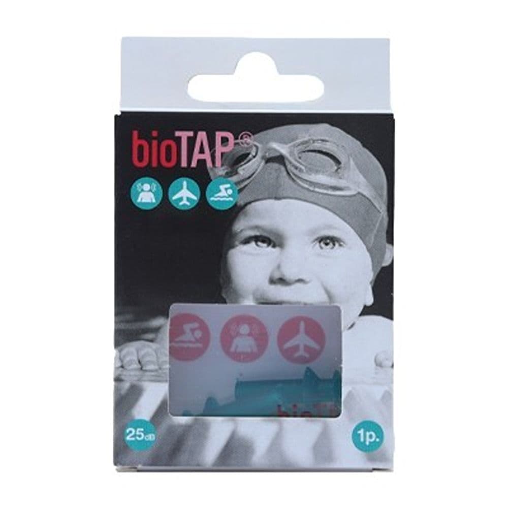 Biotap Ear Protector Injected Silicon For Children 1 Pair Green