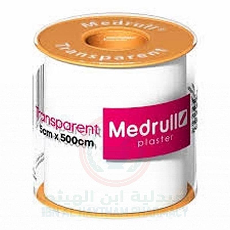 Medrull Plaster In Roll Transparent 5Cm X 500Cm