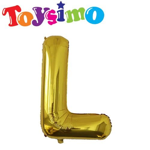 32-Inch L Letter Alphabet Balloon
