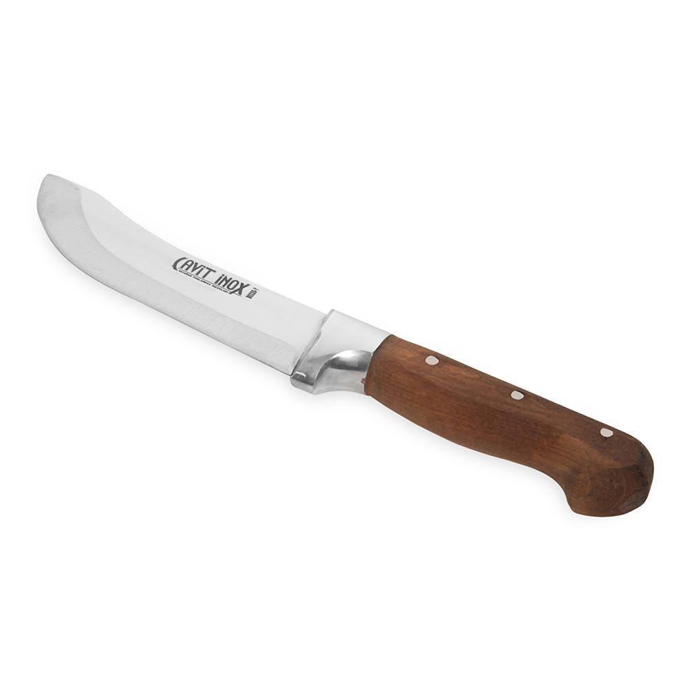 Snap Paring Knife, White & Brown