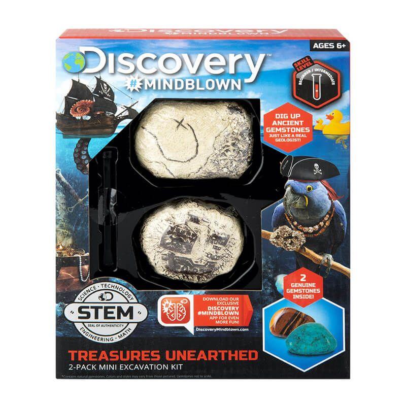 Mindblown Treasures Unearthed Mini Excavation Kit (2 Pack)