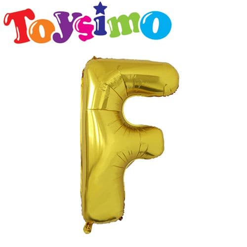 32-Inch F Letter Alphabet Balloon