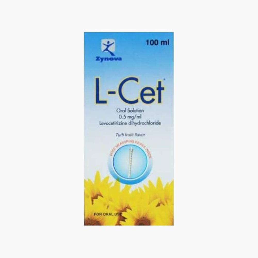 L-Cet 0.5Mg-Ml Oral Solution 100Ml