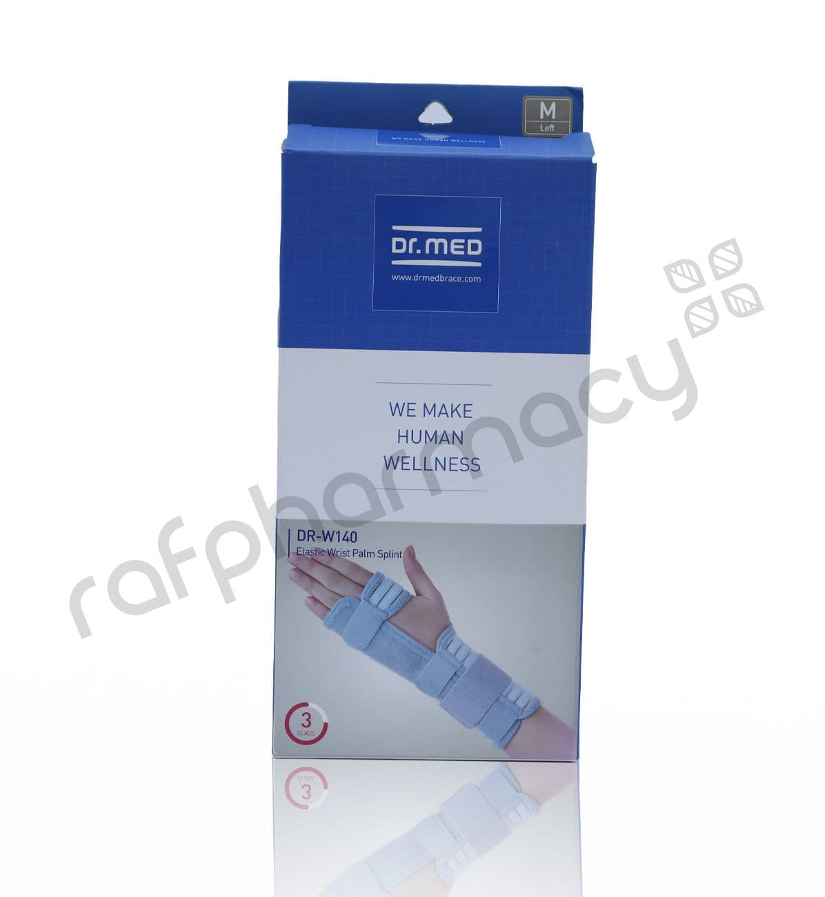 Dr-M Left Elastic Wrist Support (Medium) (Item #13516)