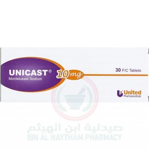 Unicast 10Mg Tablets 30'S