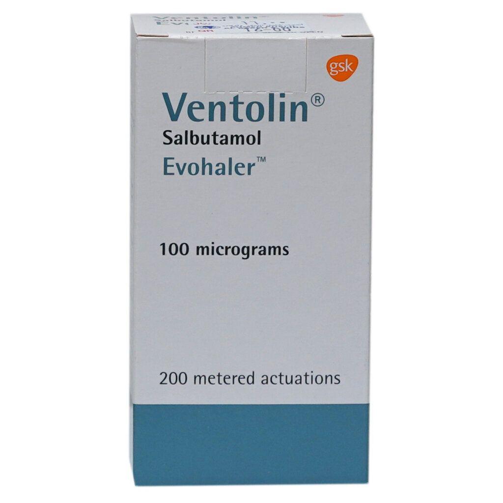 Ventolin Evohaler 100Mg 200 Dose