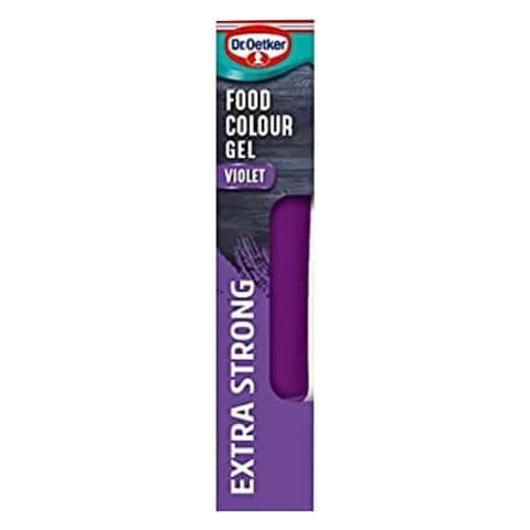 Dr. Oetker Food Colour Gel Extra Strong Ultra Violet 15G