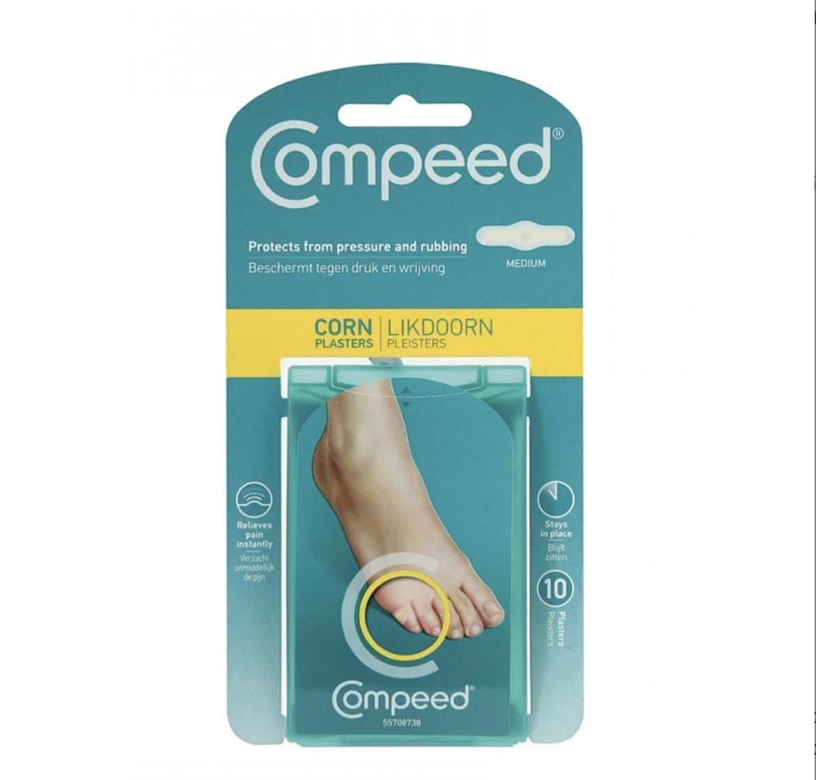 Compeed Corn Plasters Medium 10Pcs