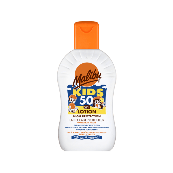 Malibu Kids High Protection Lotion Spf50 200Ml