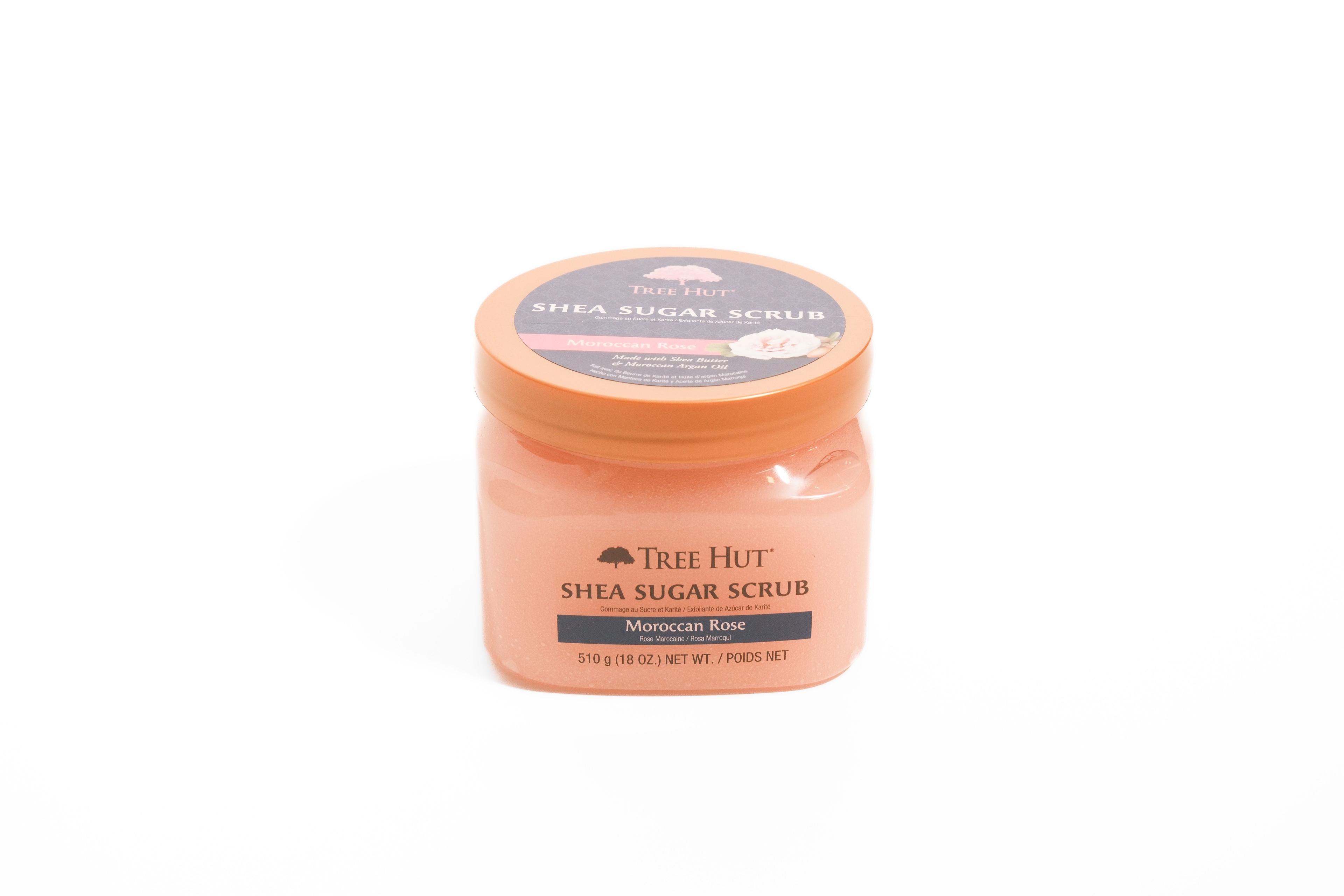 Shea Sugar Scrub Moroccan Rose 18Oz:00323