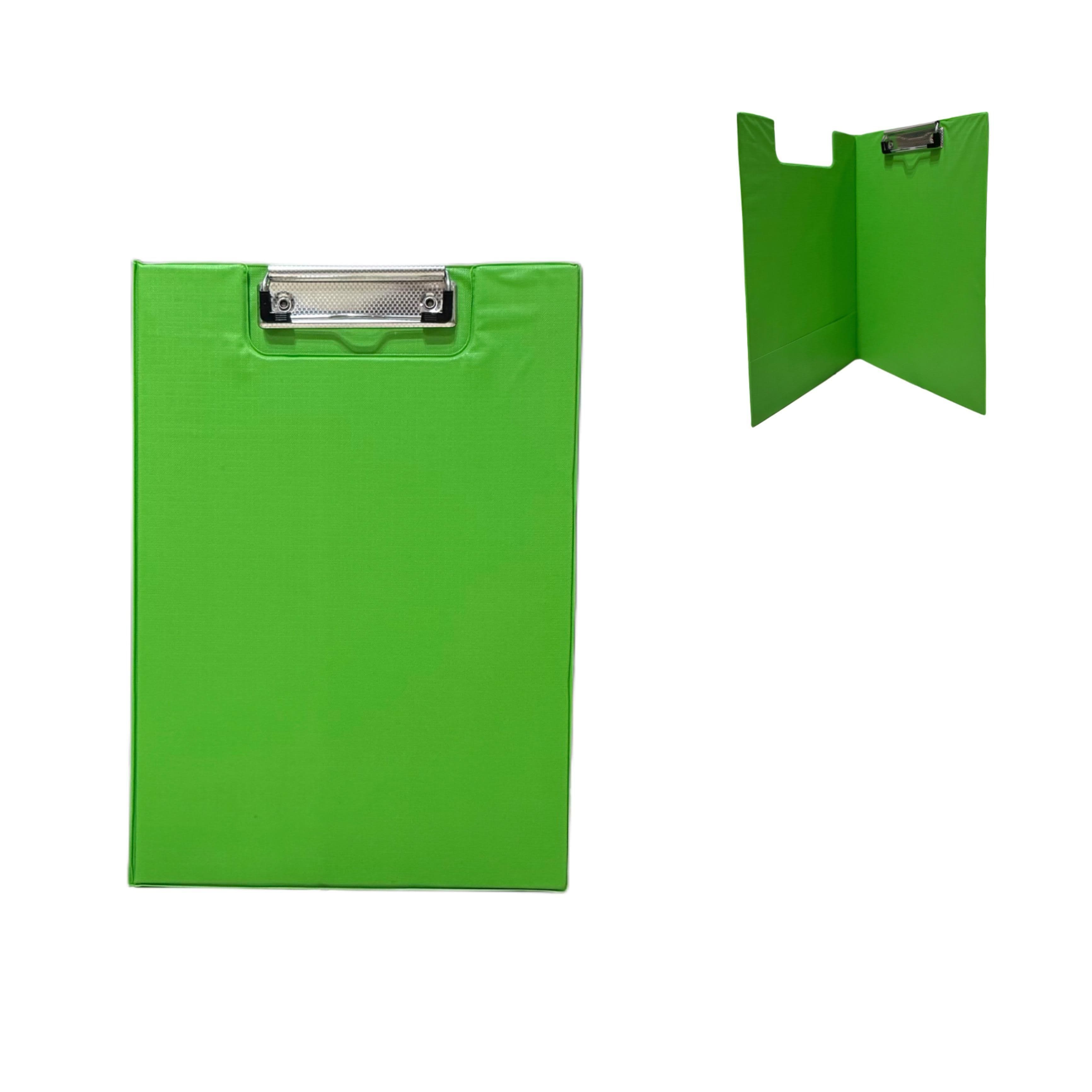 Clipboard With Cover A4 Green