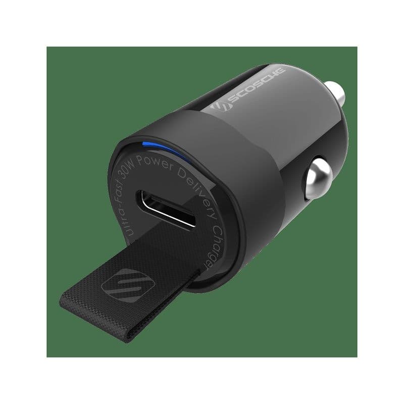 Scosche Mini Car Charger Usb-C (Cpdc30-Sp) 30 Watt